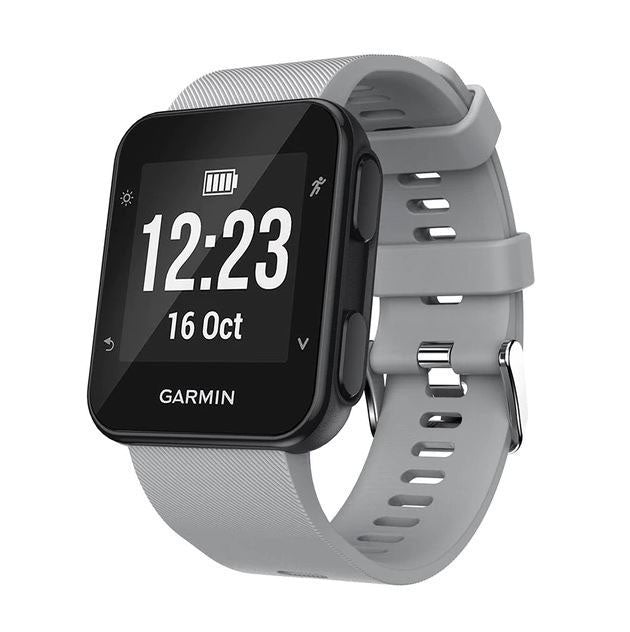 Bracelet For Garmin Forerunner 30 Plain in grey