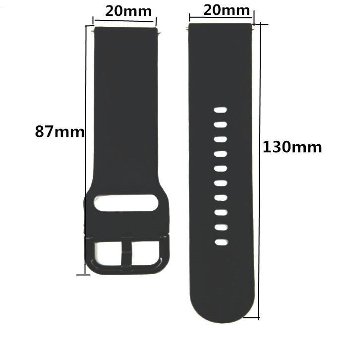 Plain Amazfit GTR (42mm) Wristband in Silicone