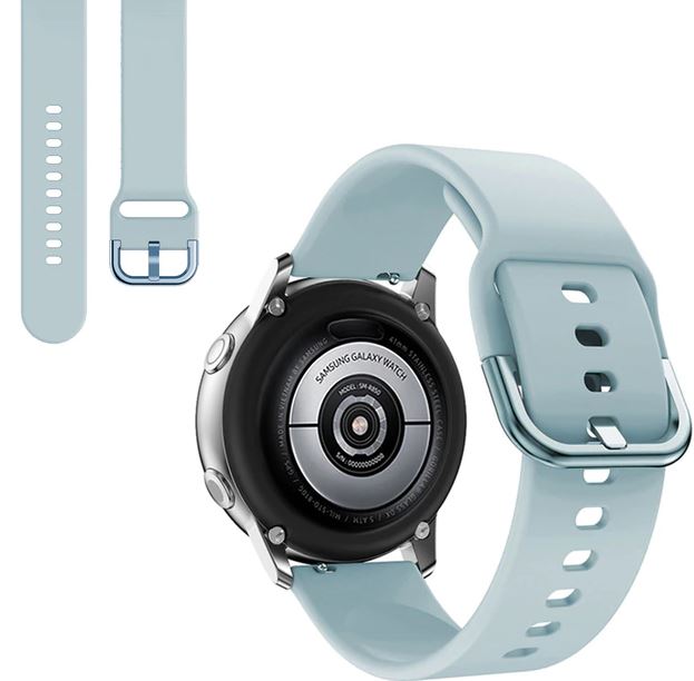 galaxy watch 5 band replacement in light blue