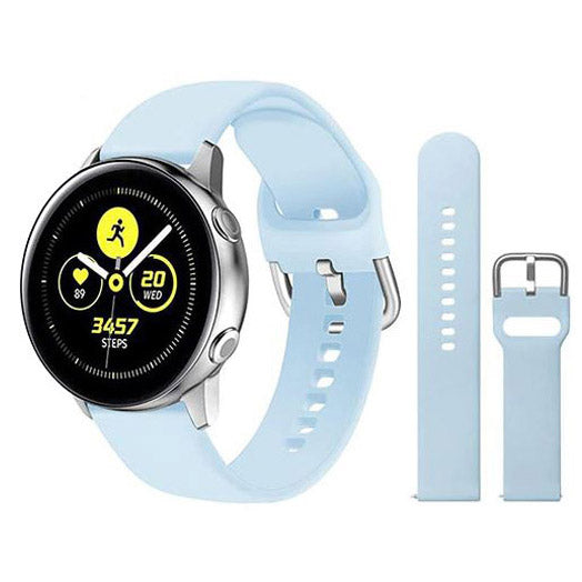 galaxy active watchband in light blue