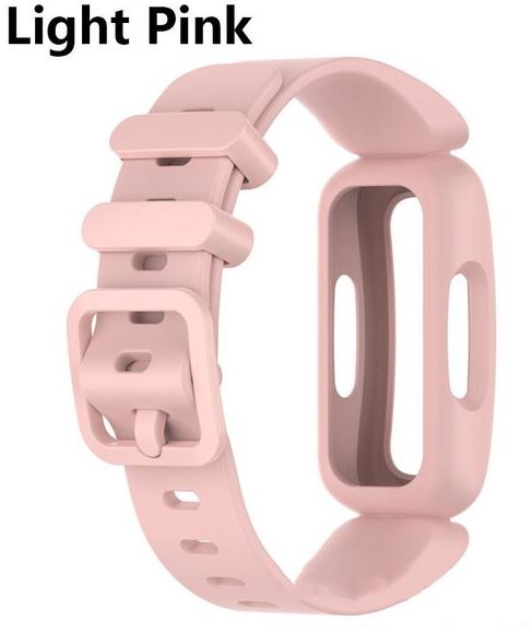 fitbit ace 3 watchband in light pink