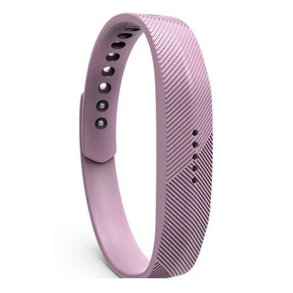 Textured Fitbit Flex Band in Silicone in light purple