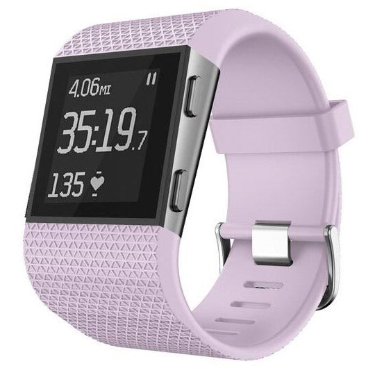 Band For Fitbit Surge Textured in light purple