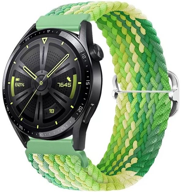 galaxy watch 46mm wristband in lime green