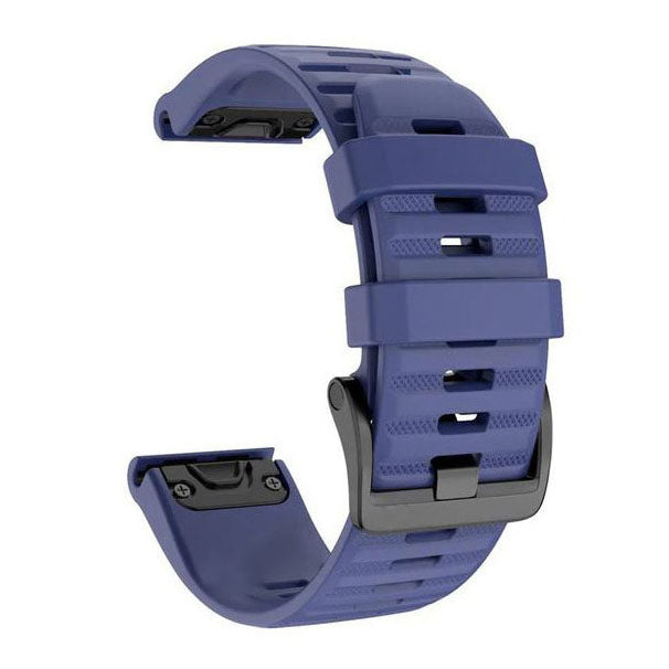 Band For Garmin Fenix 6 Plain in midnight blue