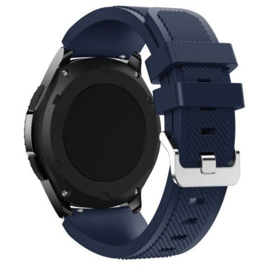 Plain Amazfit Pace Watchband in Silicone in midnight blue