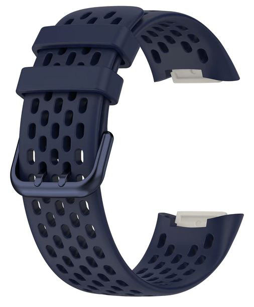 Wristband For Fitbit Charge 6 23mm in midnight blue