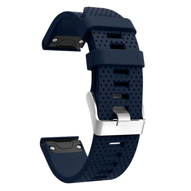 Strap For Garmin Fenix 5S Plain in midnight blue