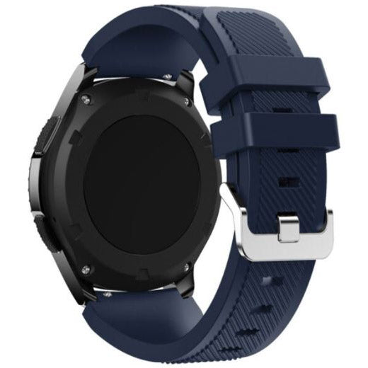 Strap For Huawei Watch 3 Textured in midnight blue