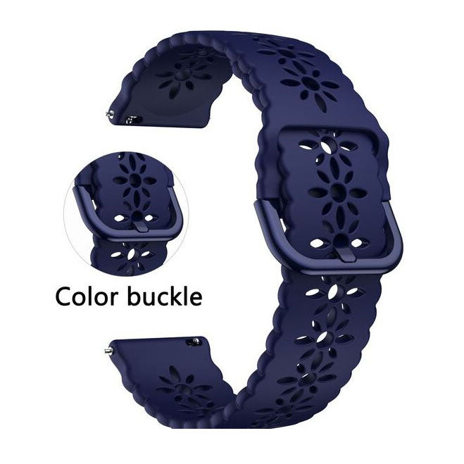 Watchband For Garmin Vivomove 3 20mm in midnight blue