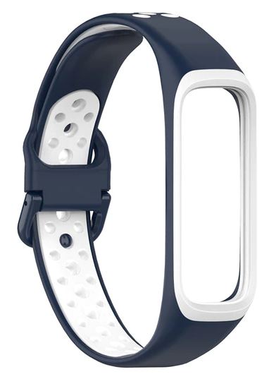 samsung galaxy fit 2 strap replacement in midnight blue white