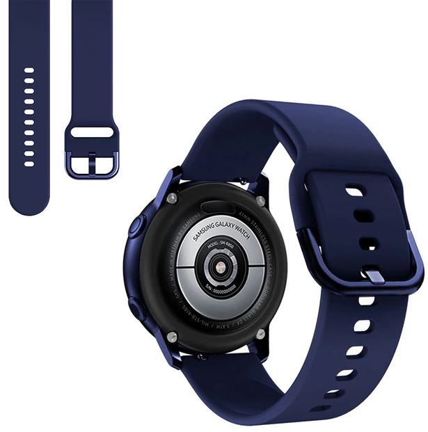 samsung galaxy watch 4 band replacement in midnight blue