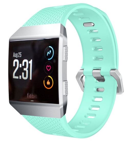 fitbit ionic straps in mint green
