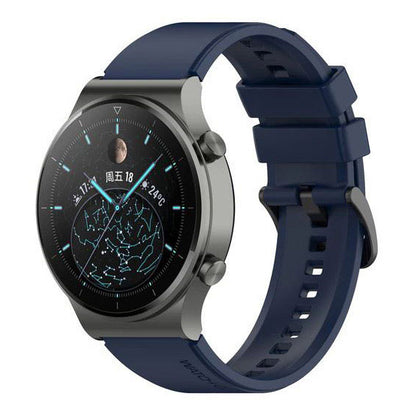 Band For Amazfit Stratos 2 Plain in navy blue