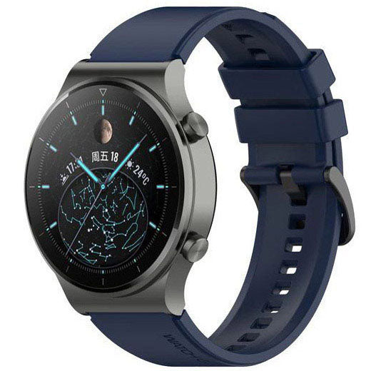 Wristband For TicWatch E2 22mm in navy blue