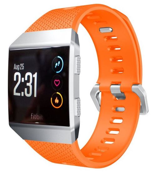 fitbit ionic band replacement in orange