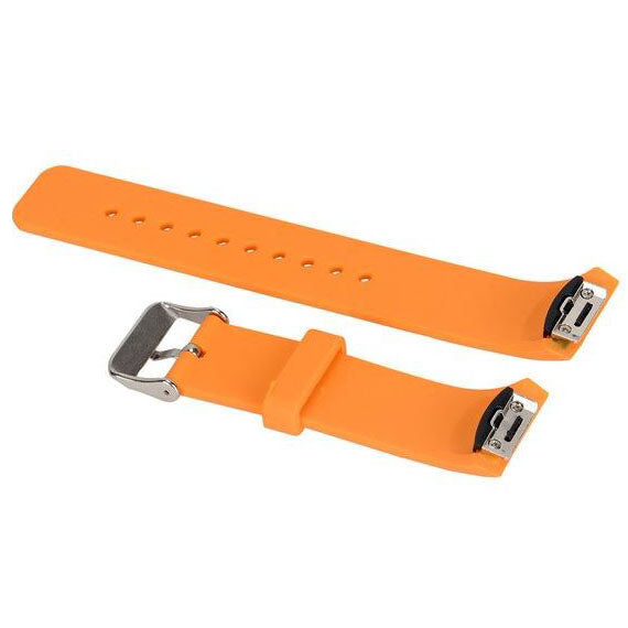 Plain Samsung Galaxy Active 2 Wristband in Silicone in orange