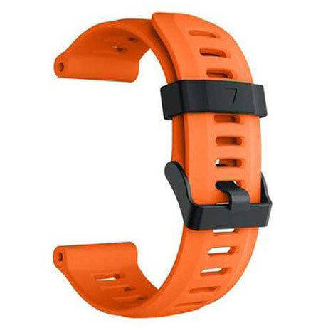 Plain Garmin Enduro Band in Silicone in orange