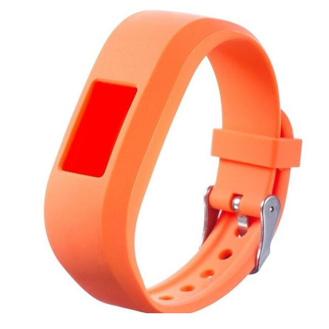 Plain Garmin Vivofit Jr Wristband in Silicone in orange