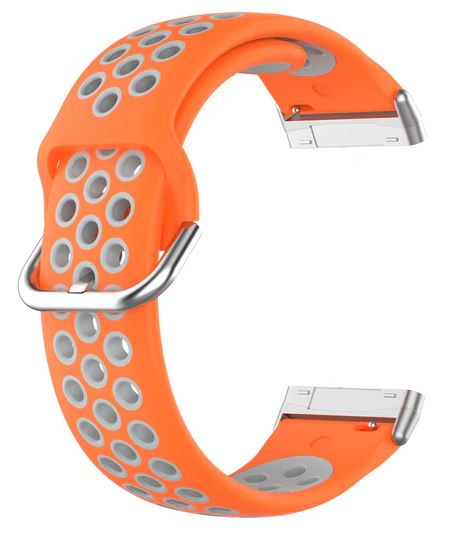 band for fitbit versa 3 in orange grey