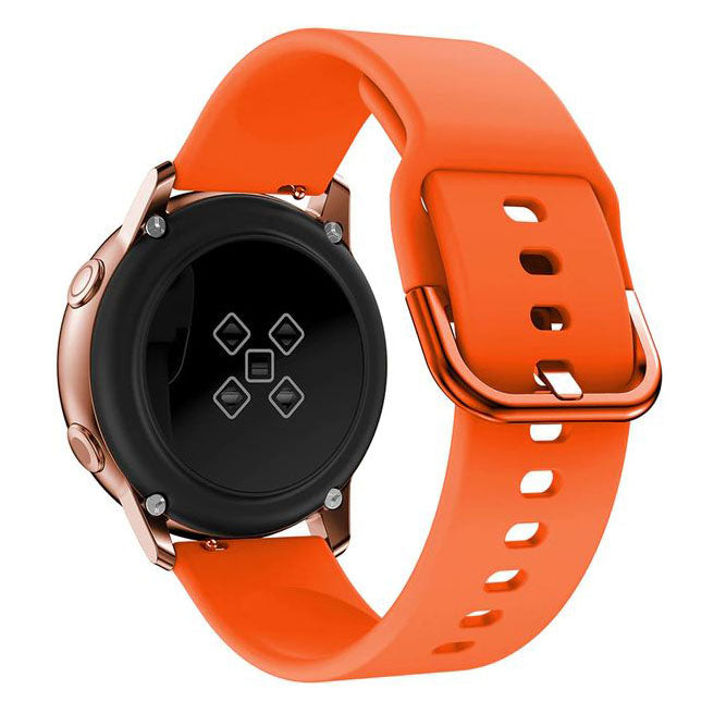 Strap For Samsung Galaxy Active Plain in orange