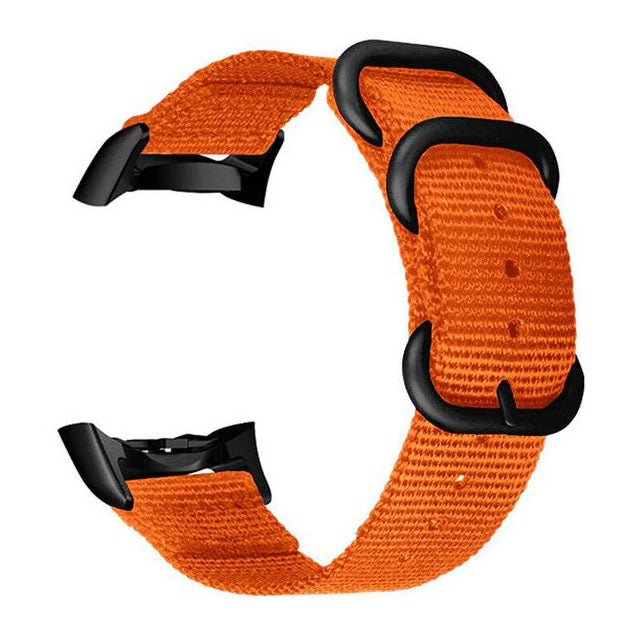 Bracelet For Samsung Gear Fit 2 Plain in orange