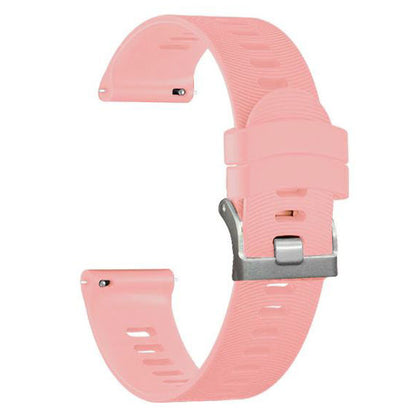 Plain Garmin Venu 2 Plus Wristband in Silicone in pink