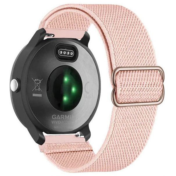 Strap For Garmin Forerunner 255 Plain in pink sand