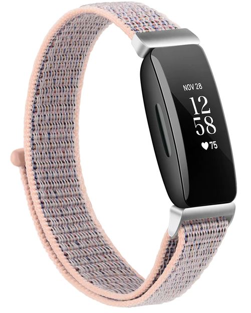 fitbit ace 3 watch band in pink sand