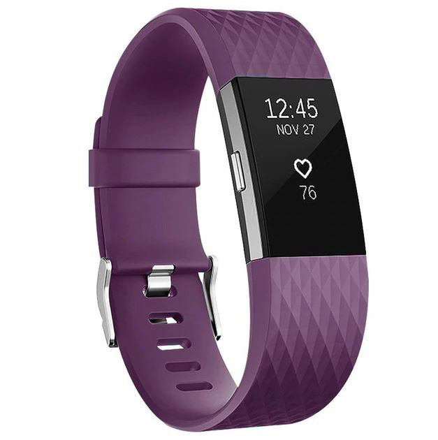 fitbit charge 2 strap replacement purple