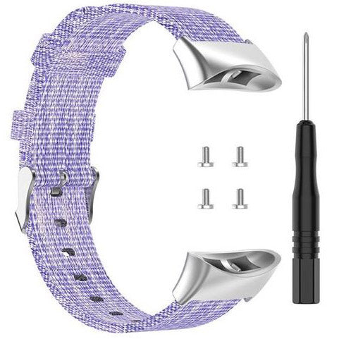 Strap For Garmin Swim 2 Plain in purple