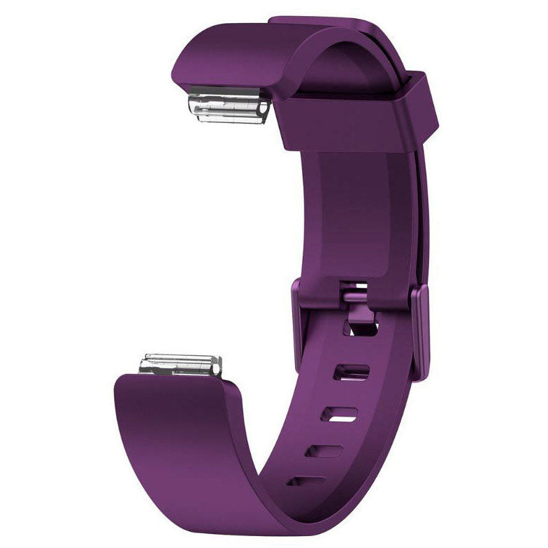 Plain Fitbit Ace 2 Band in Silicone in purple