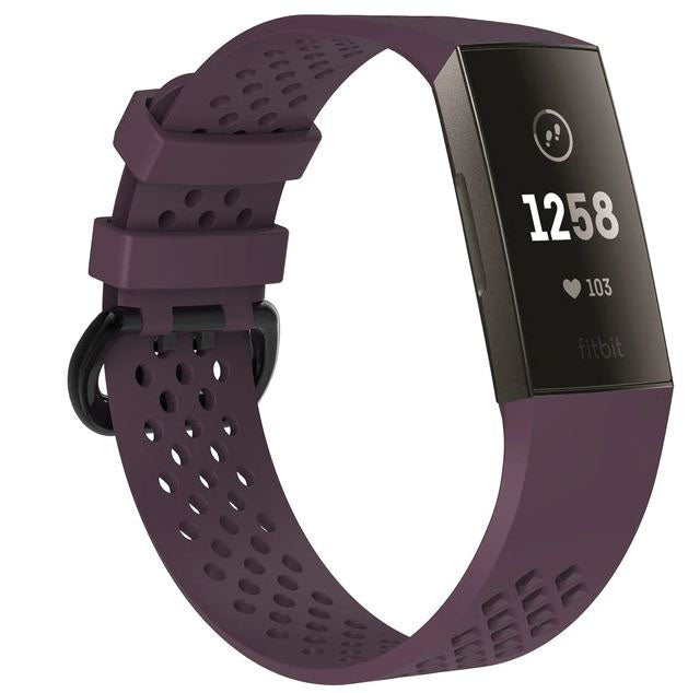 Bracelet For Fitbit Charge 4 Breathable in purple