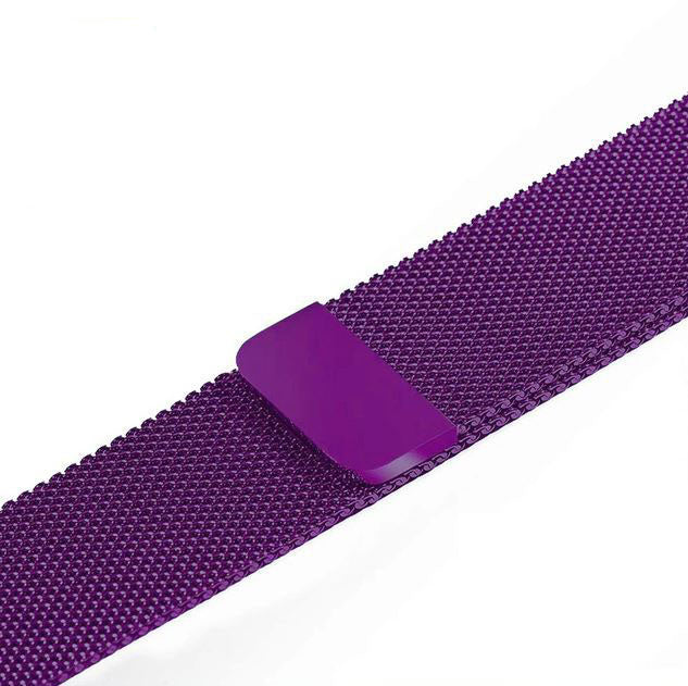 Bracelet For Garmin Fenix 6 Plus Milanese in purple