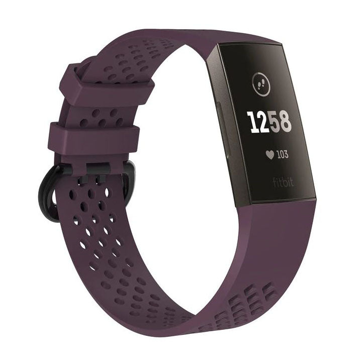 Band For Fitbit Charge 3 Breathable in purple