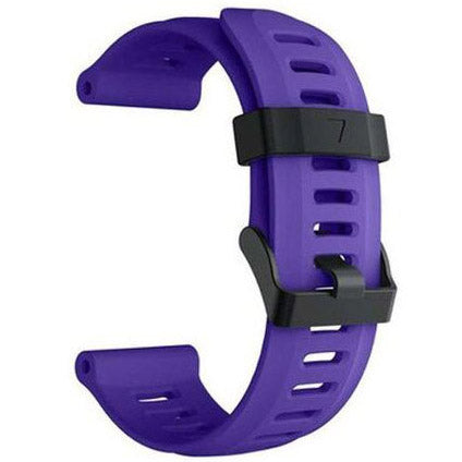 Strap For Garmin Fenix D2 Charlie Plain in purple