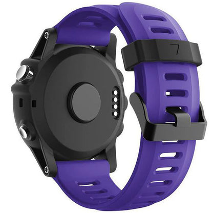 Strap For Garmin Foretrex 601 Plain in purple