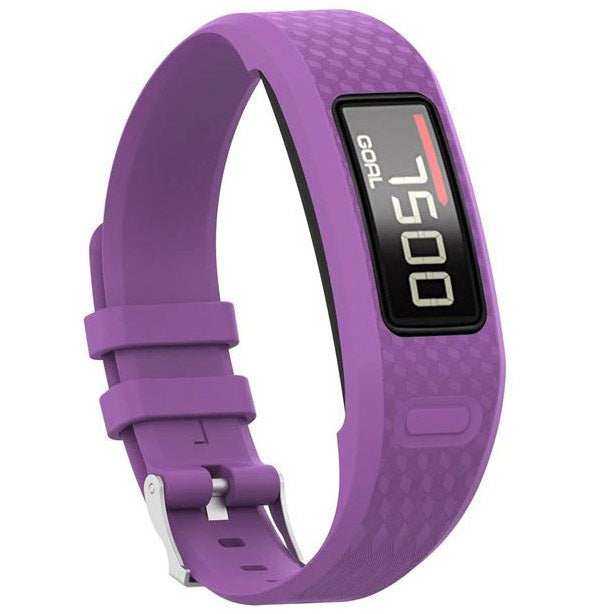 Strap For Garmin Vivofit 2 Plain in purple