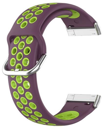 fitbit versa 3 band replacement in purple green