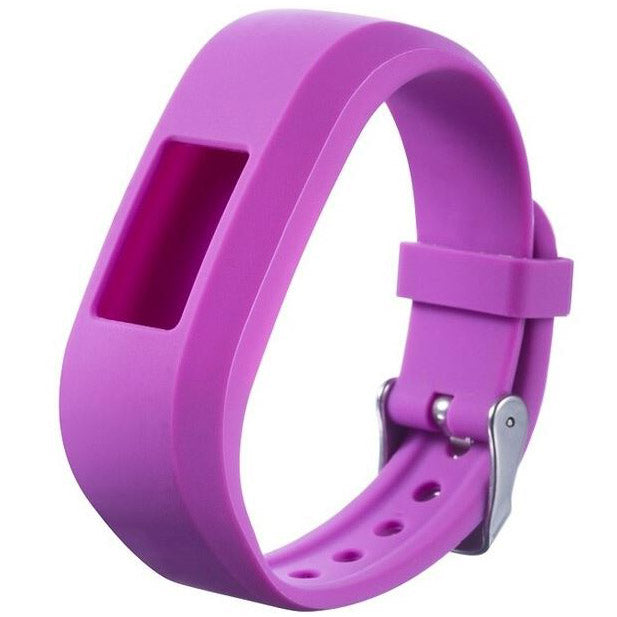 Strap For Garmin Vivofit Jr Plain in purple