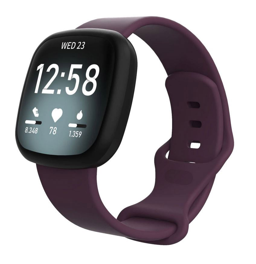 fitbit versa 3 watchband in purple