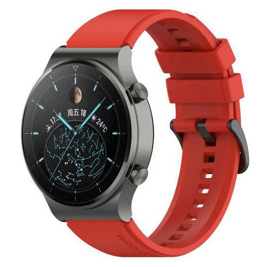 Strap For Amazfit GTR 2 Plain in red