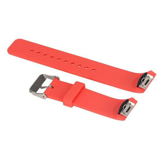 Plain Samsung Galaxy Active 2 Wristband in Silicone in red