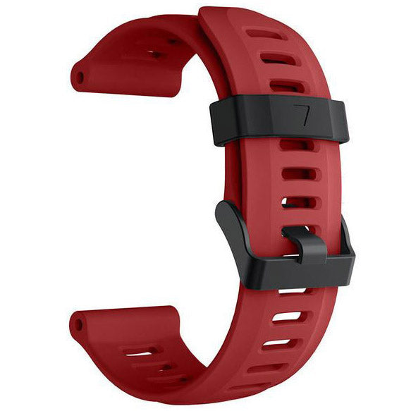 Strap For Garmin Enduro Plain in red