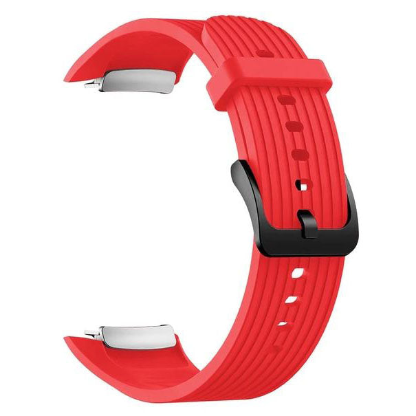 Band For Samsung Gear Fit 2 Textured in red