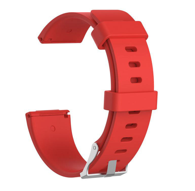 Band For Fitbit Versa Plain in red