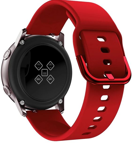 galaxy watch 42mm wristband in red