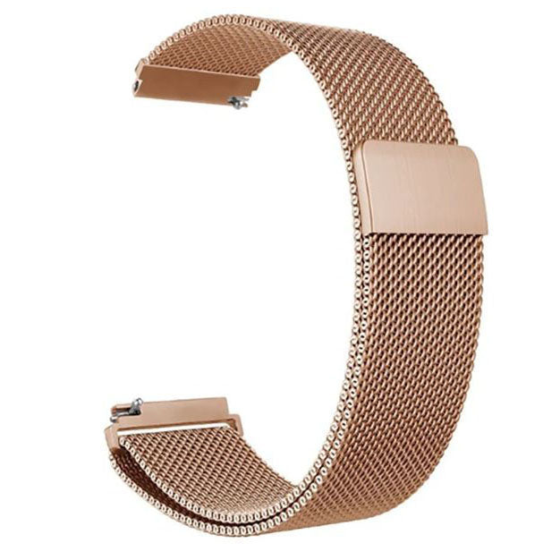 Watchband For Samsung Galaxy Active 22mm in rose gold