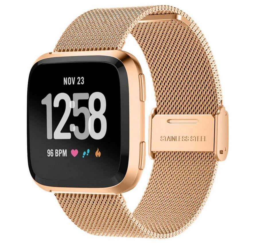fitbit versa band replacement rosegold