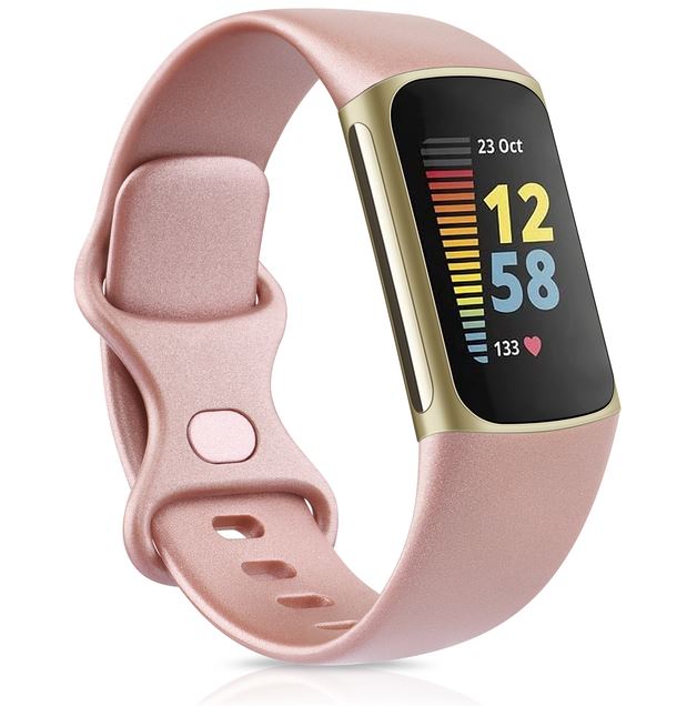 fitbit charge 5 band rosegold
